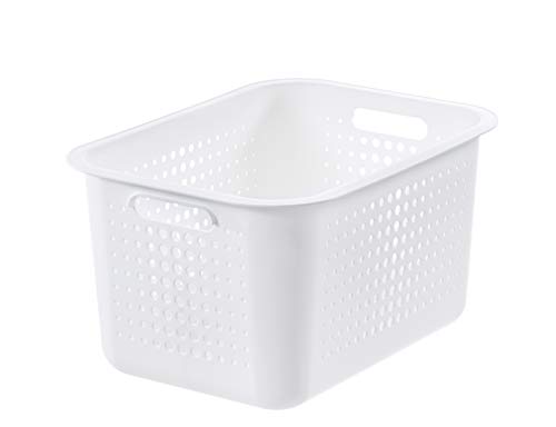 SmartStore 13L Recycled Plastic Storage Basket with handles... - Maison & Cuisine Amazon Royaume-Uni à 3.25€