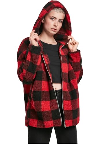 Urban Classics Ladies Hooded Oversized Check Sherpa Mujer... - Fashion & Clothing Amazon Spain à 24.28€