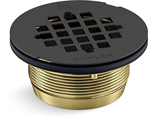 Kohler K-22675-BL Drain de douche Noir mat - Maison & Cuisine Amazon France à 51.97€