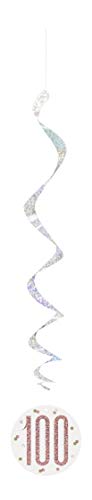 Unique 84940 Number Hanging Swirl Decorations-32 | Glittery... - Maison & Cuisine Amazon Royaume-Uni à 2.09€