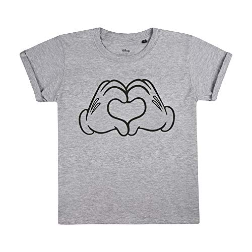 Disney Camiseta Mickey Mouse Love Hands para niñas, Gris... - High-Tech & Électronique en promo à 12.09€