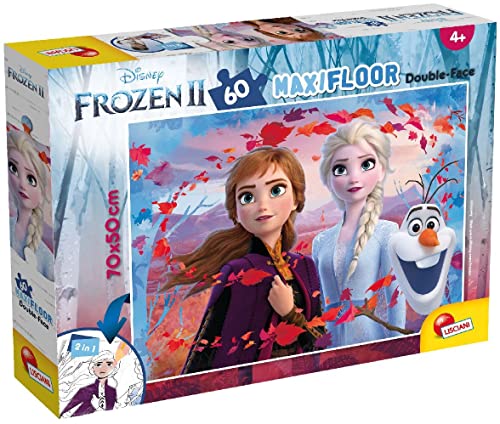 Liscianigiochi- Puzzle DF Supermaxi 60 2 Disney Frozen LA... - Jouets & Jeux Amazon France à 6.99€