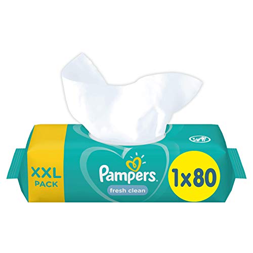Pampers, fresh clean, 80 baby wipes - Bébé & Puériculture Amazon Allemagne à 2.87€