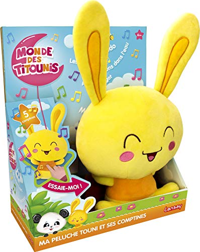 Lansay - TITOUNIS - Ma Peluche Touni Électronique 20 cm... - Jouets & Jeux en promo à 21.98€