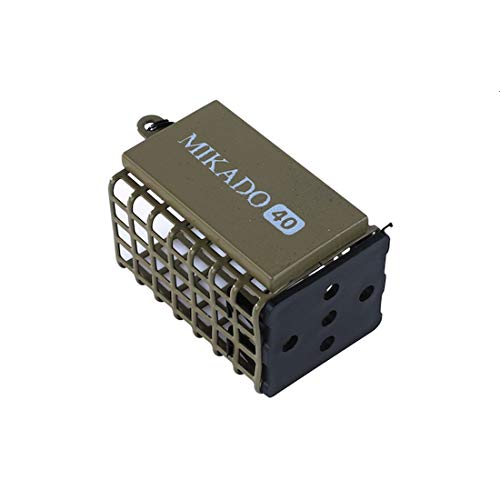 Mikado" eckiger Futterkorb 25x30x44mm Dark Olive von 10g... - Sports & Fitness Amazon Allemagne à 1.75€