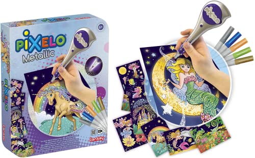Lansay - PIXELO - Set metallic - Kit de dibujos con efectos... - Toys & Games Amazon Spain à 6.73€