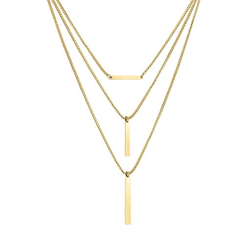 LIEBESKIND Berlin collier acier inoxydable or LJ-0446-N-47 en promo à 29,79€ (-54%) sur Amazon FR
