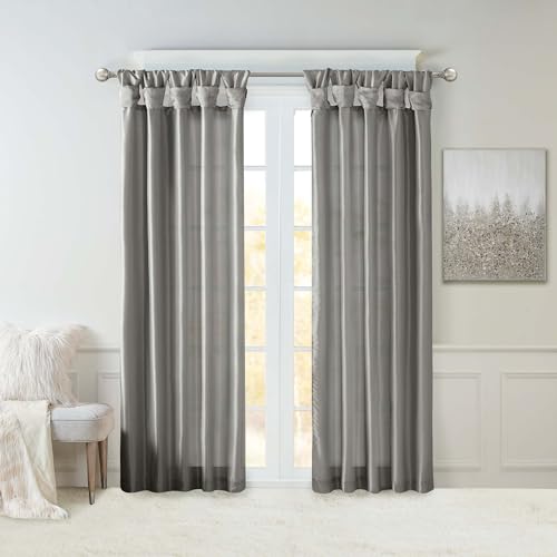 Madison Park Emilia Einzelvorhang aus Kunstseide mit... - Maison & Cuisine Amazon Allemagne à 19.62€