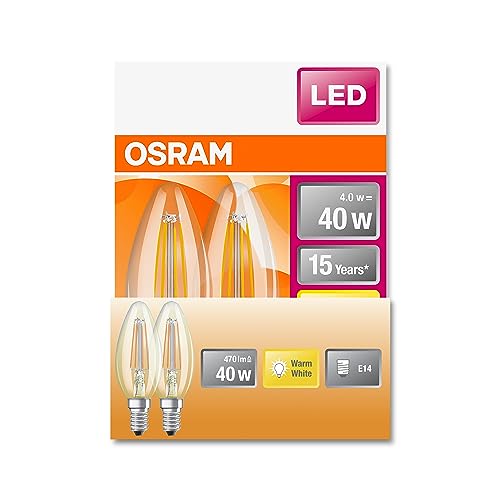 Osram LED Star Classic B40 LED lampe pour la base E14... en promo à 5,39€ (-32%) sur Amazon FR