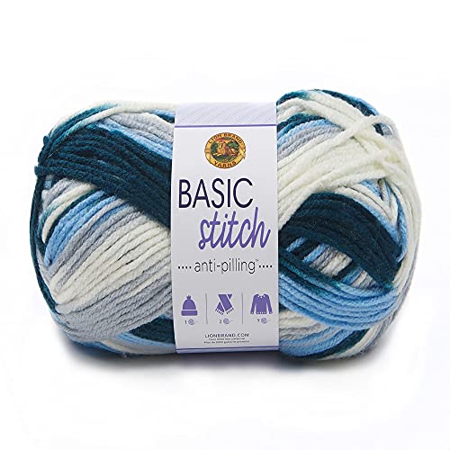 (1 Knäuel) Lion Brand Yarn Basic Stitch Anti Pilling Garn... - Maison & Cuisine Amazon Allemagne à 17.71€