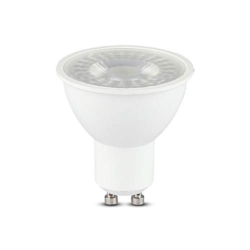 V-TAC Foco LED chip Samsung GU10 8 W 110°, blanco cálido en promo sur Amazon
