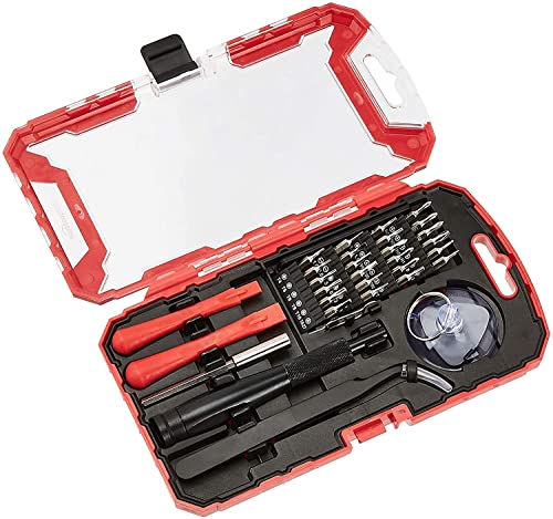 Amazon Basics Coffret tournevis 32 pièces pour réparations... - Bricolage & Outils en promo à 11.89€