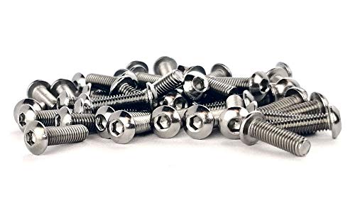 Schrauben für Bodenplatten Linsenschrauben Edelstahl A2 ISO... - Bricolage & Outils Amazon Allemagne à 1.63€