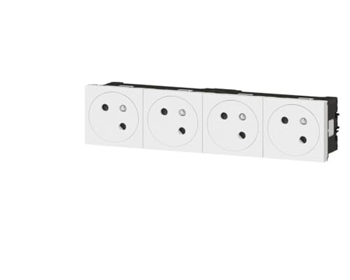 Legrand 077144L Cuádruple Enchufe de Superficie Mosaic Link... - Fournitures Bureau Amazon Espagne à 22.77€