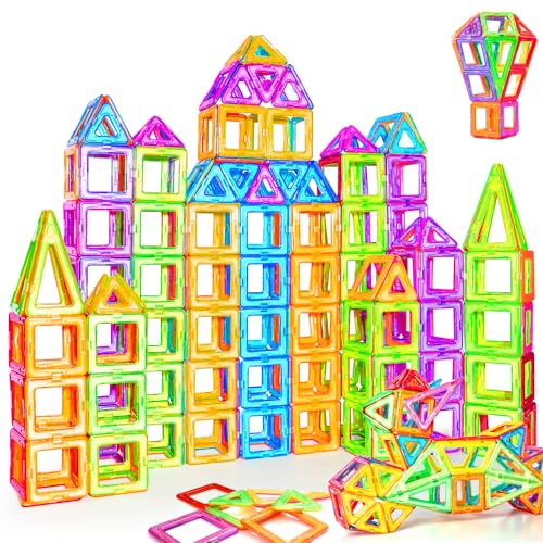 Crenova Magnetische Bausteine 60 Tile, Magnetspiel STEM... - Jouets & Jeux Amazon Allemagne à 14.90€