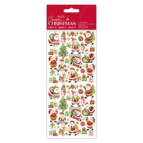 Create Christmas Stickers, Paper, Multi-Colour, One Size - Fournitures Bureau Amazon Royaume-Uni à 1.49€