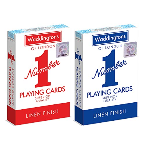 Waddingtons Number 1 Classic No.1 Playing Cards 12 Pack - Toys & Games Amazon UK à 1.99€