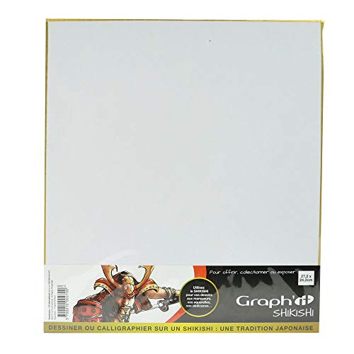 GRAPH'IT Shikishi Board 272x242 mm - Carton Rigide Bordure... - Auto & Moto Amazon France à 5.00€