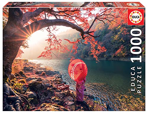 Educa 18455, Sonnenaufgang am Katsura Fluss, 1000 Teile... - Jouets & Jeux Amazon Allemagne à 8.39€