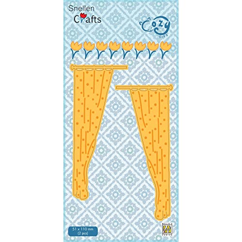 Nellie's Choice Cutting Die, Curtains, 2 Shape, 5.1 x 11... - Maison & Cuisine en promo à 5.00€