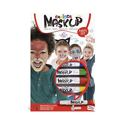 CARIOCA Mask Up Party, Truccabimbi Kit per Bambini e... - Jouets & Jeux Amazon Italie à 14.79€