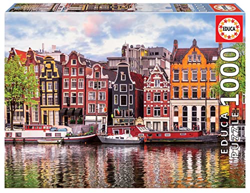 Educa - Puzzle 1000 Teile für Erwachsene | Grachtenhäuser... - Toys & Games Amazon Germany à 7.79€