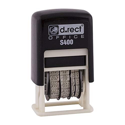 D.RECT ISO S400 Stempel, Datumstempel klein, nicht mit... - Fournitures Bureau en promo à 1.66€