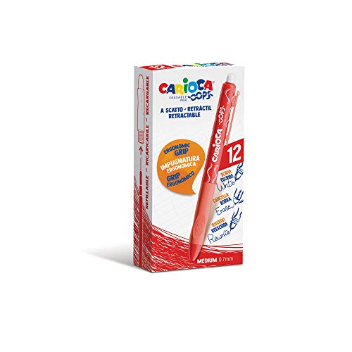 Carioca Crayon Oops Rouge 0,7 mm (12 Unités) - Office Supplies Amazon France à 9.35€