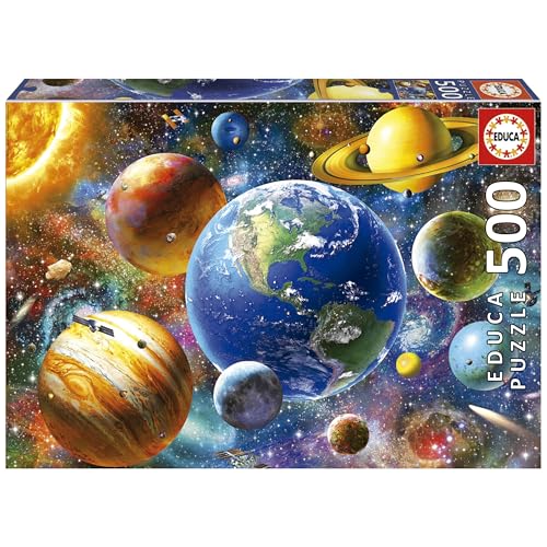 Educa - Sonnensystem | Puzzle 500 Teile für Erwachsene und... - Jouets & Jeux Amazon Allemagne à 5.39€