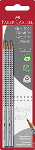Faber-Castell 117494 Lot de 2 crayons à papier Grip 2001 - Fournitures Bureau en promo à 6.90€