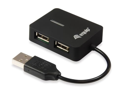 Equip Hub USB de Voyage 4 Ports Noir - High-Tech & Électronique en promo à 12.33€
