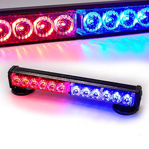 LE-JX Barra de luces de emergencia inalámbricas azul/roja... - Auto & Moto Amazon Espagne à 53.40€