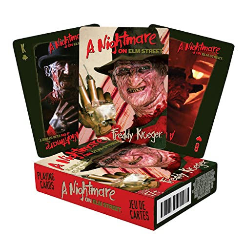 AQUARIUS BARAJA Poker Cauchemar dans Elm Street - Jouets & Jeux en promo à 4.74€