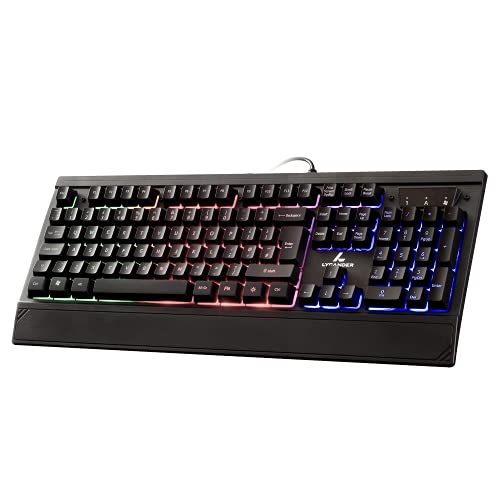 LYCANDER Gaming Keyboard UK, Wired USB Keyboard - 19... - High-Tech & Électronique Amazon Royaume-Uni à 25.83€