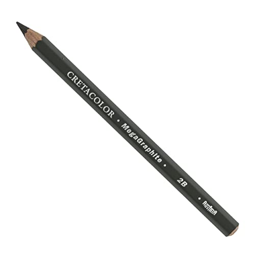 Cretacolor MegaGraphite Lápiz, 2B, Grafito - Deal du jour à 1.40€