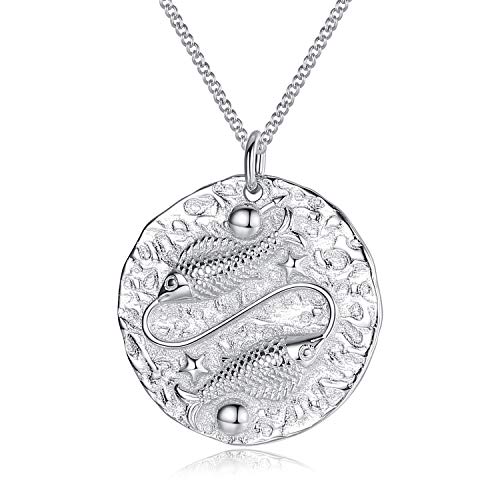 VIKI LYNN Collar de plata de ley 925 con signo del zodiaco... - Animalerie Amazon Espagne à 14.92€