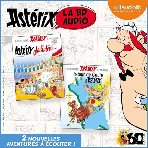 Astérix Gladiateur / Le Tour de Gaule d'Astérix en promo à 9,99€ (-53%) sur Amazon FR