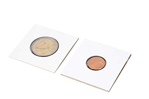 Pardo 182500 - 100 Cartones para Alojar Moneda, 20 mm... - Auto & Moto en promo à 5.99€