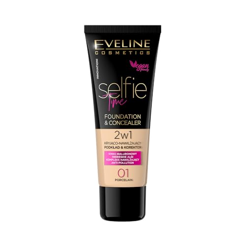 Eveline Cosmetics Selfie Time Fond de teint et correcteur... - Beauté & Parfums Amazon France à 9.02€