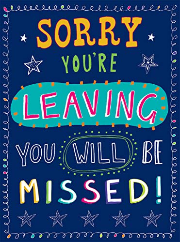 Piccadilly Greetings Traditional Large Card Leaving - 12 x... - Auto & Moto Amazon Royaume-Uni à 4.44€