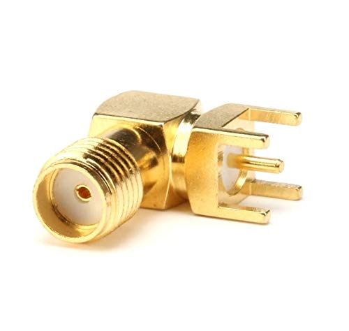 TYCRALI Connettore Presa SMA Femmina 90° A Saldare... - Sports & Fitness Amazon Italie à 2.10€