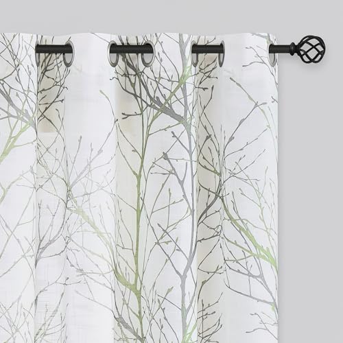 Fmfunctex Lot de 2 Panneaux de Rideaux Semi-Transparents... - Maison & Cuisine Amazon France à 22.00€