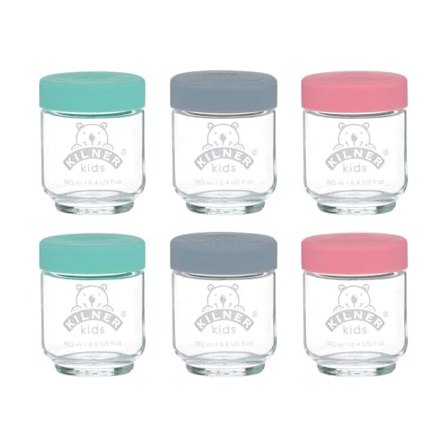 Kilner Babygläser Set 6tlg.190 ml, 6 Babybrei Behälter zum... - Maison & Cuisine Amazon Allemagne à 14.99€
