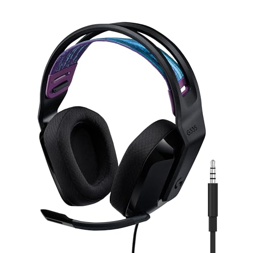 Logitech G G335 Wired Gaming Headset, with Flip to Mute... en promo sur Amazon