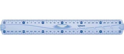 MAPED - Set di 5 righelli piatti, triplo decimetro... - Fournitures Bureau Amazon Italie à 1.87€