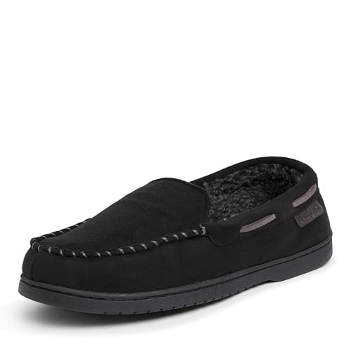Dearfoams Keaton Memory Foam Moccasin with Wide Widths... - High-Tech & Électronique Amazon Espagne à 11.98€