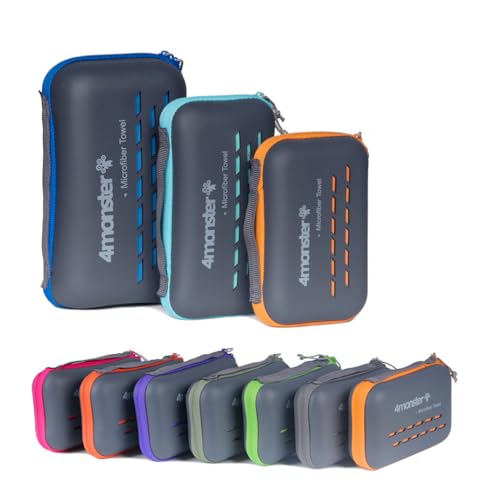 4Monster Toallas de Camping, súper absorbentes, Secado... - Sports & Fitness Amazon Spain à 17.17€