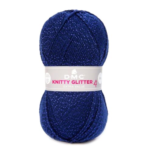 DMC - Lana Knitty 4 Glitter - Tacto metalizado l Ideal para... - Amazon Espagne à 2.33€