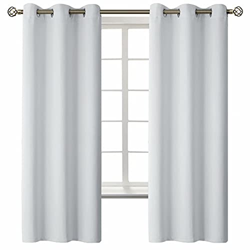 BGment Room Darkening Curtains 63 Inches Long - Grommet... - Maison & Cuisine en promo à 10.93€