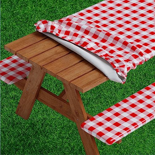 Sorefy Housse de Table et Banc de Pique-Nique en Vinyle... en promo à 13,03€ (-50%) sur Amazon FR